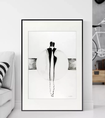 eleganckie-grafiki-czarno-biale-do-salonu-nowoczesne