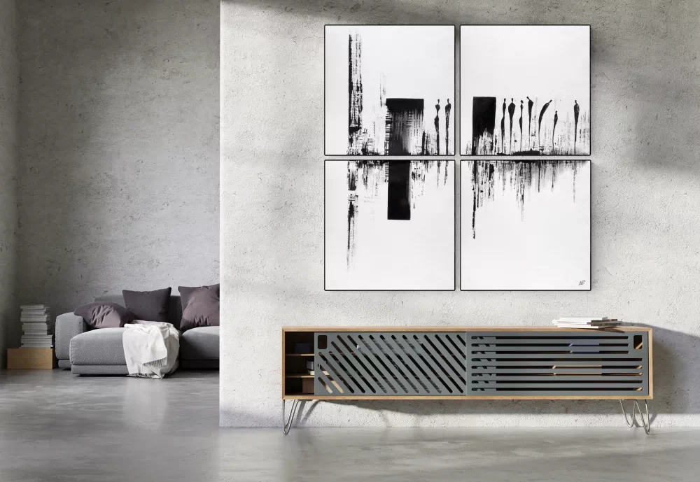 duze-grafiki-artystyczne-do-salonu-nowoczesne-czarno-biale-loft