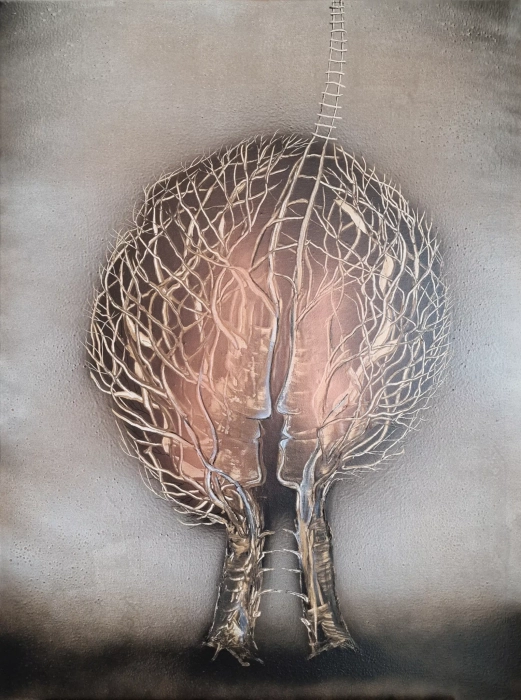 Obraz olejny Sploty no.35  60x80 cm