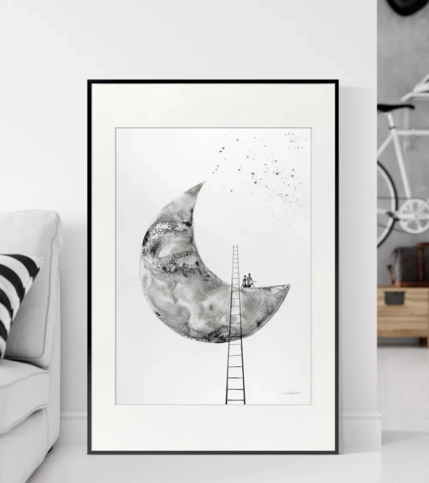 Duże grafiki artystyczne 50x70