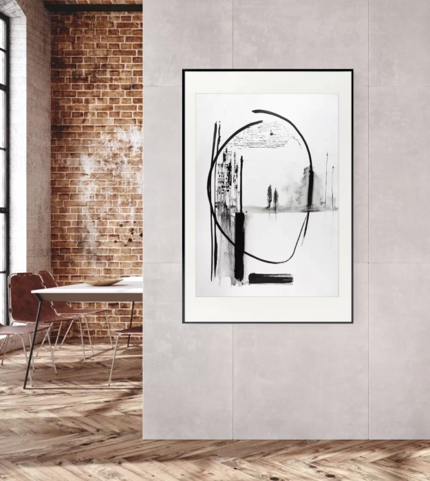 Duża grafika 70x100 minimal-art