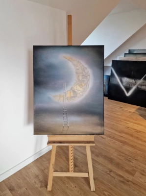 malarstwo-wspolczesne-Dreams-nowoczesny-obraz-recznie-malowany