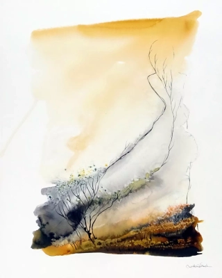 obraz-akwarela-abstrakcja-pejzaz-obraz-recznie-malowany-40x50