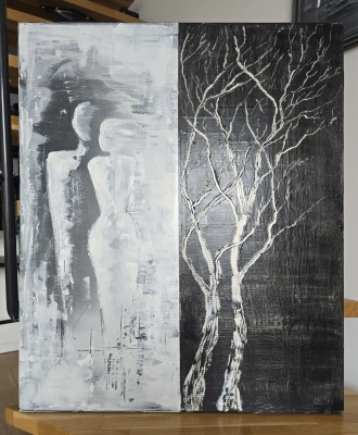 nowoczesna-abstrakcja-czarno-biala-point-of-Balance-70x85