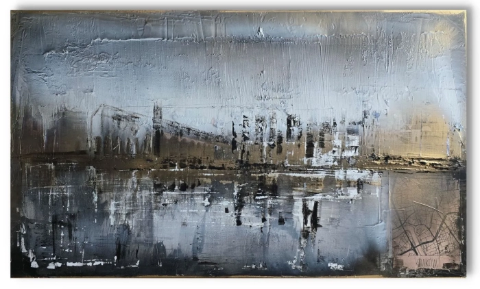 Obraz na płótnie Kraków 80x140