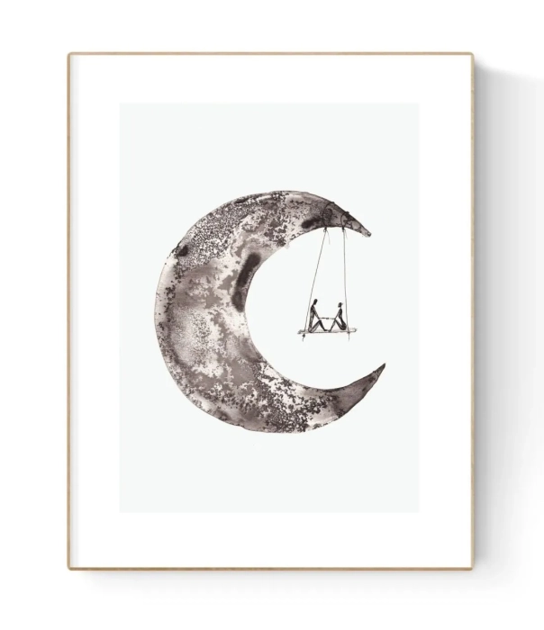 Grafika artystyczna tuszem A4