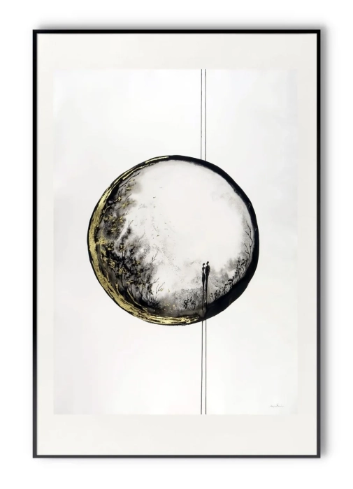Duża grafika 70x100 minimal-art