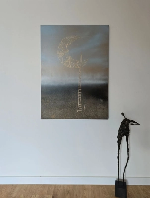 mloda-sztuka-surrealizm-obrazy-studentow-asp-na-sprzedaz-obraz-70x100-luna