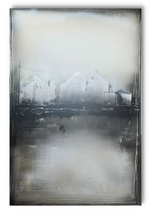 Młoda Sztuka Obraz 80x120 Abstrakcja  