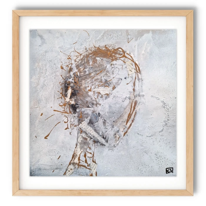 Nowoczesna abstrakcja 30x30 Cykl Sploty