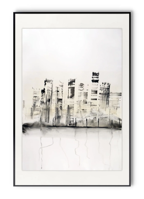 Duża grafika 70x100 minimal-art