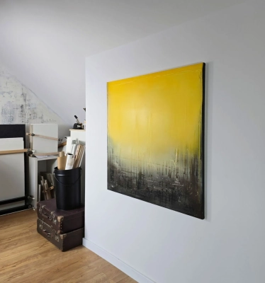 mloda-sztuka-obrazy-abstrakcja-Energies-yellow-100x100