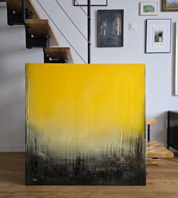 mloda-sztuka-obrazy-abstrakcja-Energies-yellow-100x100