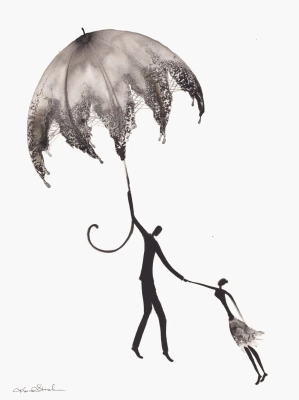 mloda-sztuka-grafika-30x40-elegancka-czarno-biala-parasol