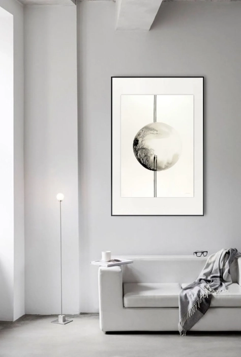 Grafiki zdobione złotem 50x70