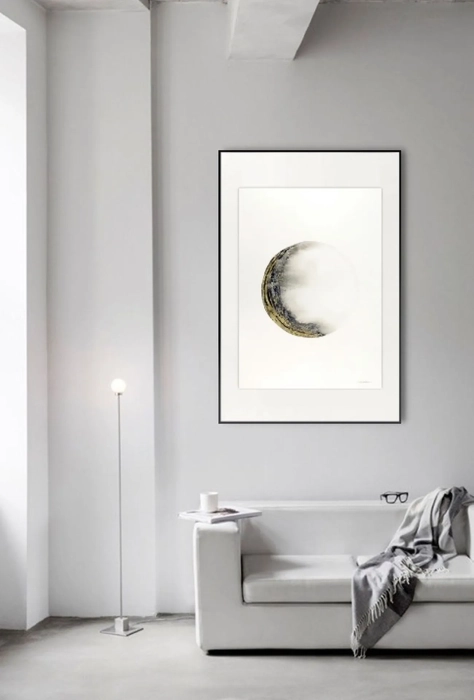 Grafiki zdobione złotem 50x70