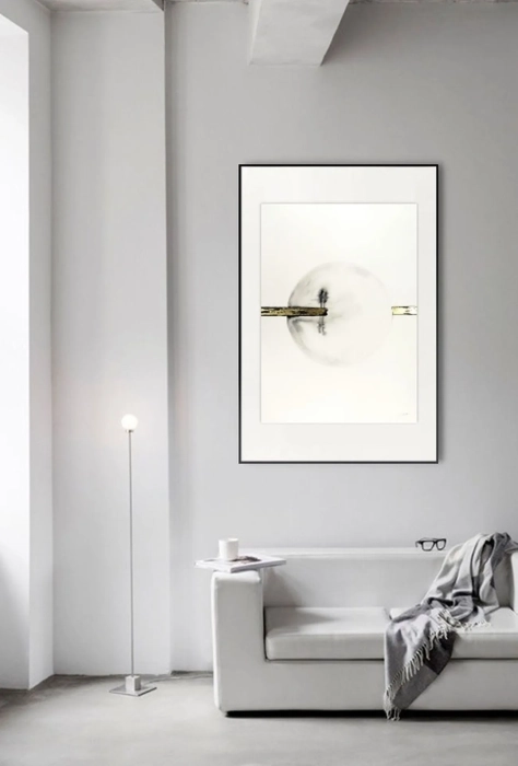 Grafiki zdobione złotem 50x70