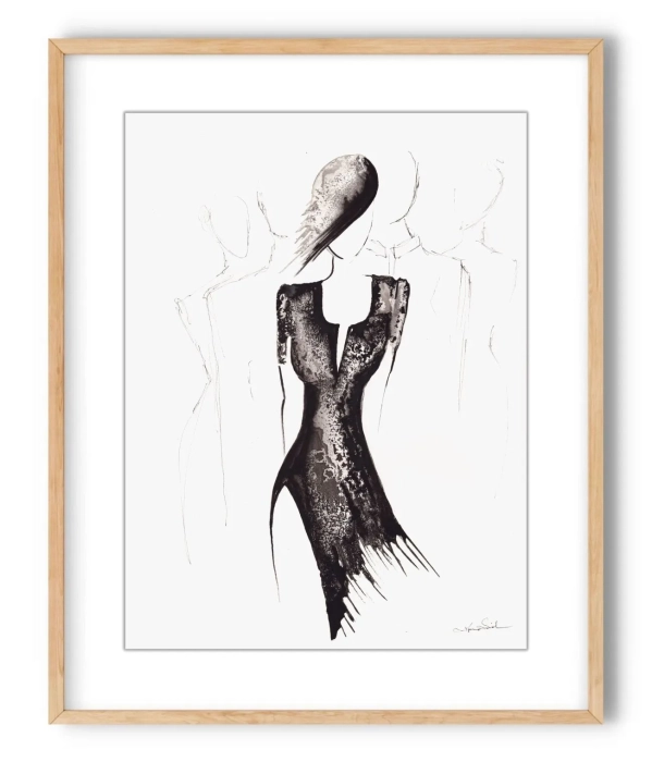 Oryginalna grafika artystyczna 30x40