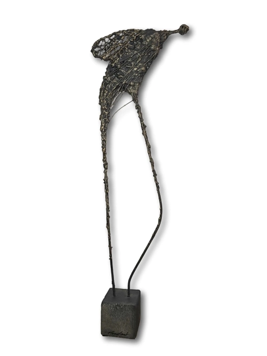 Sternik Rzeźba z Metalu i Gliny wys. 88 cm