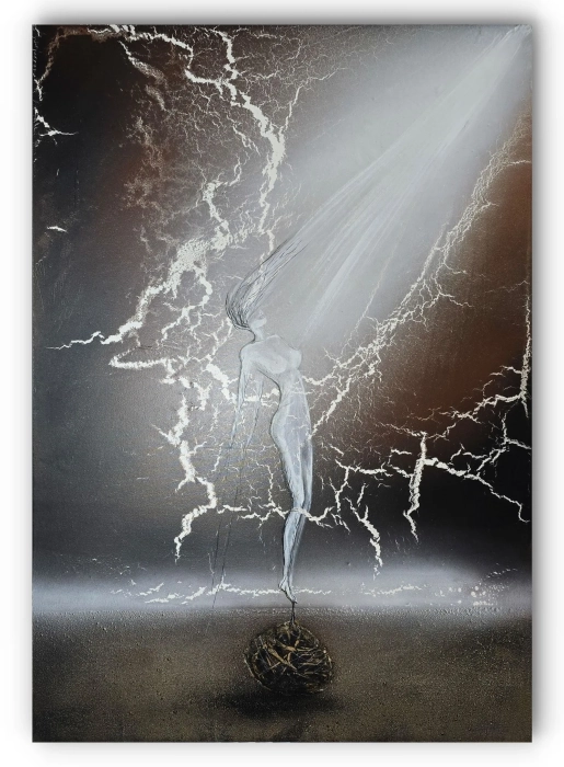Obraz olejny Umysł Wyzwolony 70x100 Surrealizm