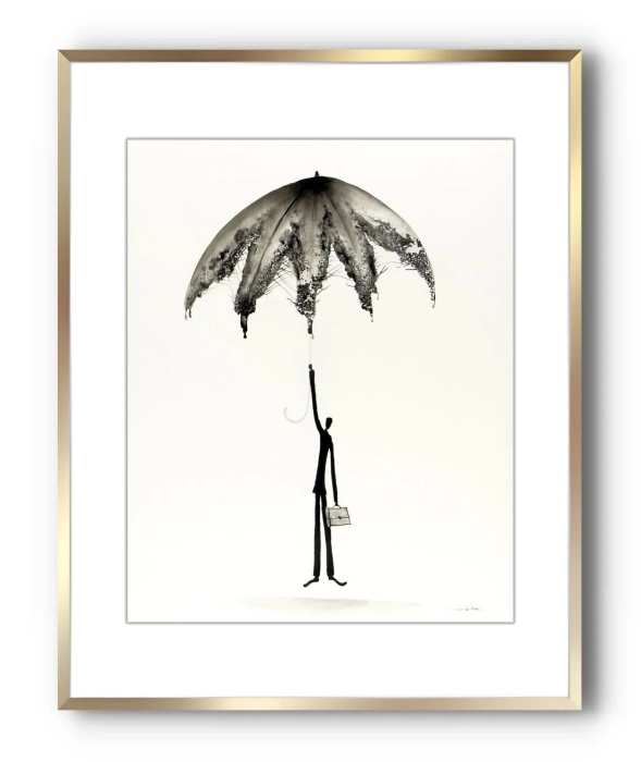 Elegancja i Minimalizm Grafika Artystyczna 40x50