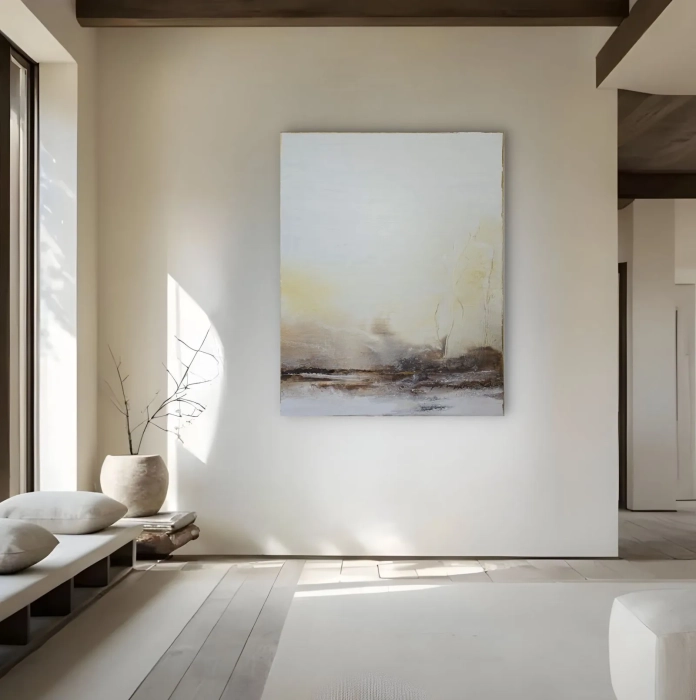 Pejzaż Abstrakcyjny 100x80 Balance, obraz ręcznie malowany