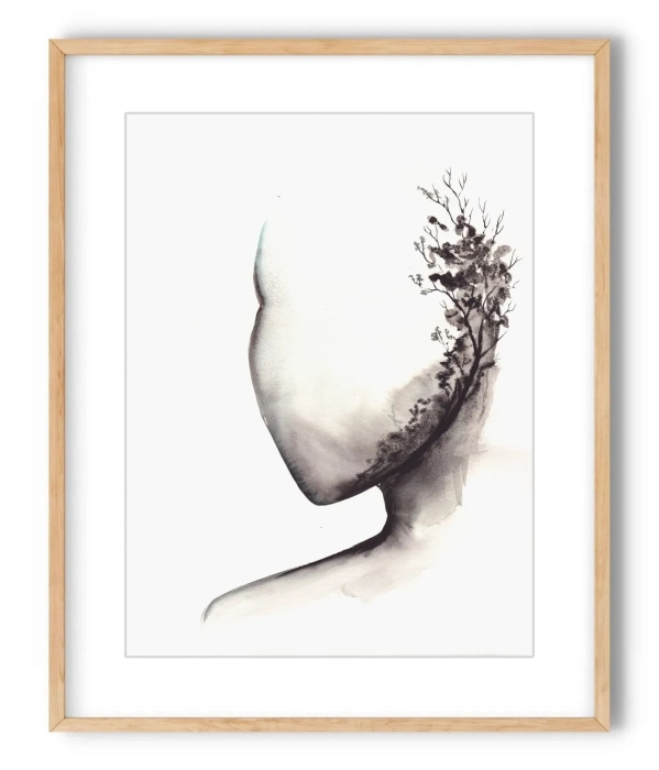 Oryginalna grafika  artystyczna 30x40