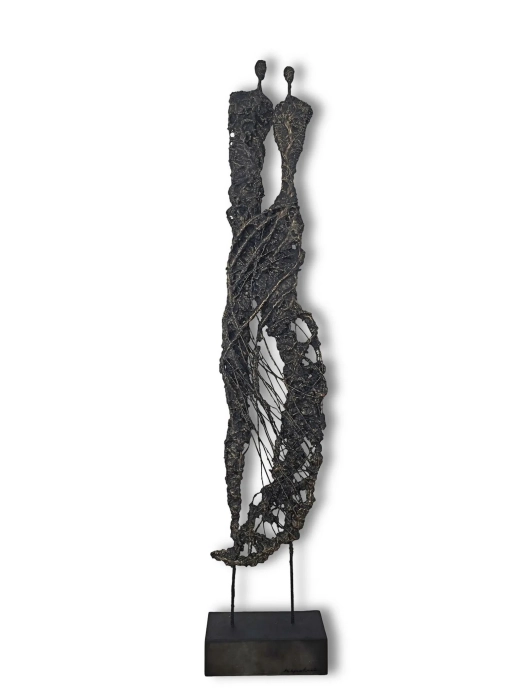 Rzeźba wys.184 cm Cykl Sploty no.144