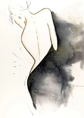 v