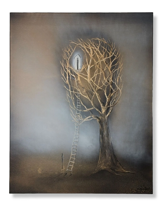 Cykl Sploty – obraz surrealistyczny 80x100