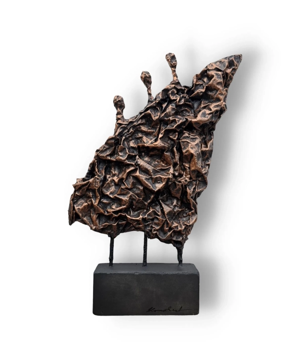 Ulotność - rzeźba miedziana 53 cm