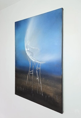 mloda-sztuka-obraz-olejny-luna-krystyna-siwek-surrealizm-magiczny