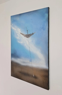 mloda-sztuka-obraz-olejny-sternik-krystyna-siwek-surrealizm