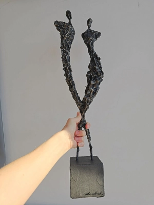 mala-rzezba-postacie-anioly-metal-glina-pracownia-siwek