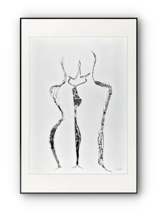 Oryginalna grafika  artystyczna 50x70