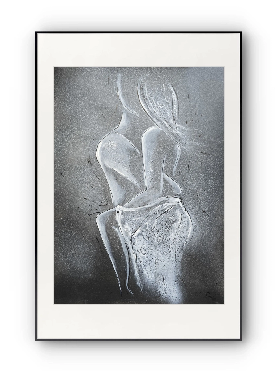 obrazy-akty-50x70-abstrakcja-czarno-biala-para-kochankow