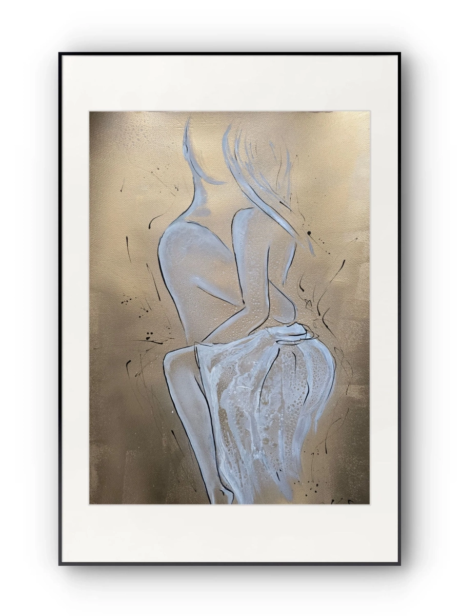 obrazy-akty-do-sypialni-abstrakcja-para-kochankow-bialy-zloty-50x70