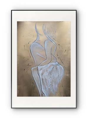 obrazy-akty-do-sypialni-abstrakcja-para-kochankow-bialy-zloty-50x70