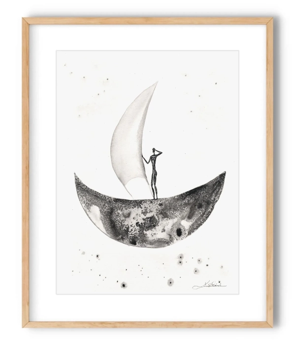 Oryginalna grafika  artystyczna 30x40 Dreams