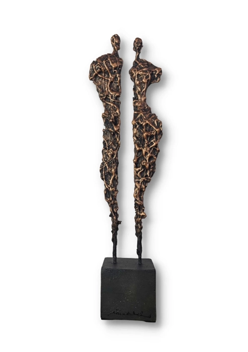 Rzeźba Miedziana Mała 55 cm |Cykl Sploty no.239|
