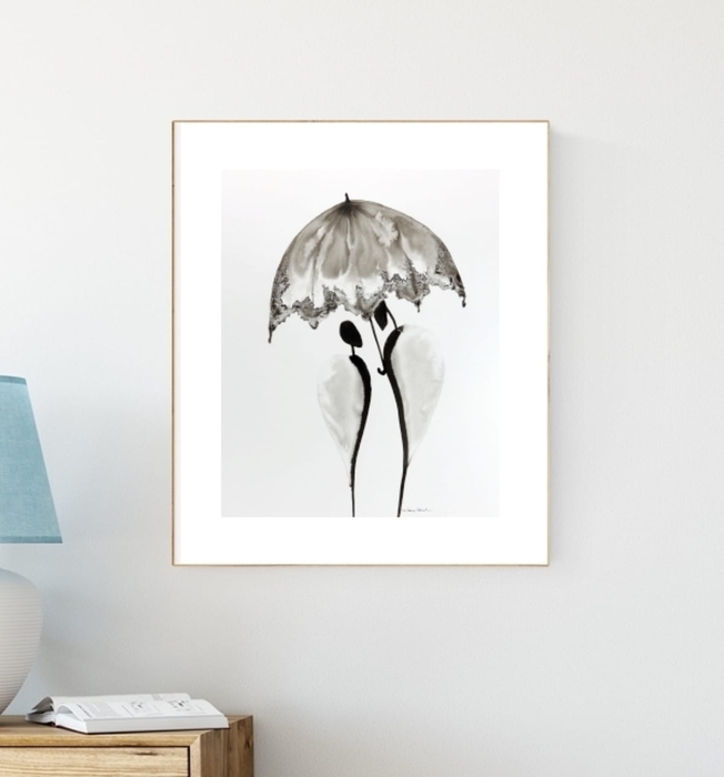 grafika 40 x 50 cm ręcznie malowana, nowoczesne obraz do salonu