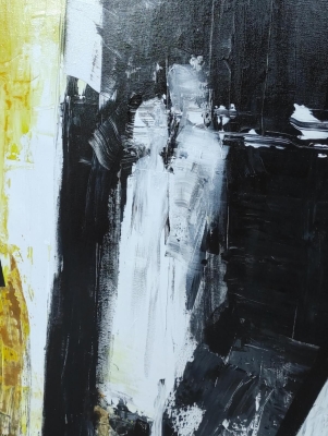 obraz 100 x 100 cm, duża abstrakcja na płótnie,