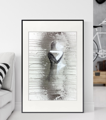 obraz 50/70, nowoczesne obrazy, abstrakcja kobieta