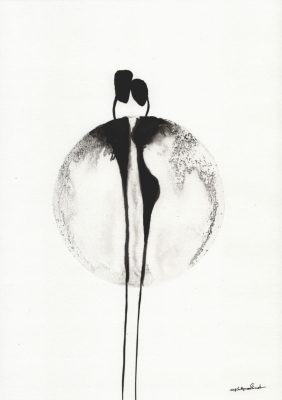 Zestaw 3 grafik 21x30, tryptyk