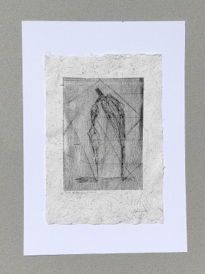 Grafika warsztowa A5 papier z włókien konopii