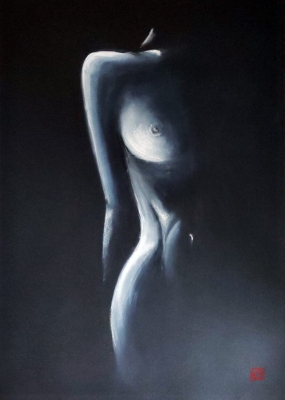zestaw 2 zmysłowy aktów 50 x 70 cm