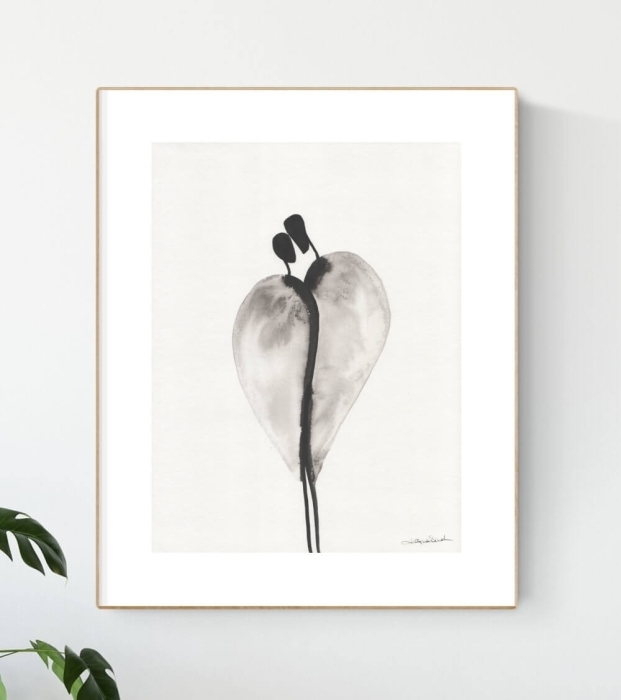 Obrazy grafiki na ścianę 30x40 elegancki minimalizm