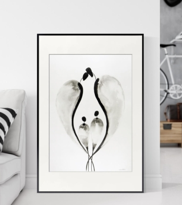 relationships-obraz-grafika-do-salonu-serce-rodzina