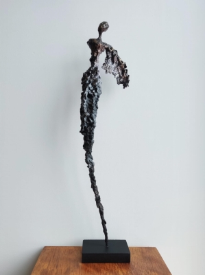 rzezby-do-domu-kobieta-figura-stare-zloto-miedz-braz