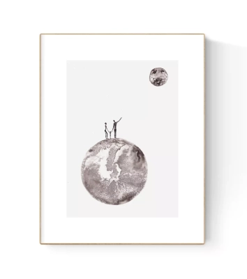 oryginalna-grafika-artystyczna-a4-z-ksiezycem